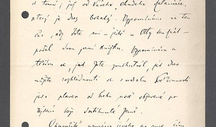 Dopis Ignátu Herrmannovi.