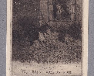 Poesie. Ex Libris Vácslav Rudl.