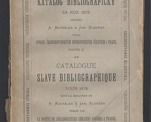 Slovanský katalog bibliografický za rok 1878.