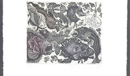 Exl Jaroslav Rajlich. Mořské ryby.