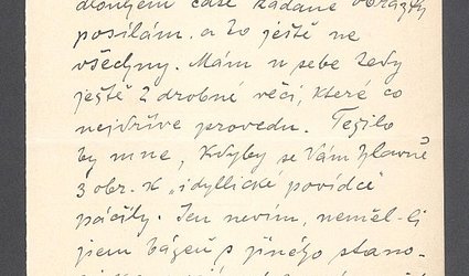 Dopis Ignátu Herrmannovi.