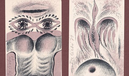 Konvolut dvou grafických listů.