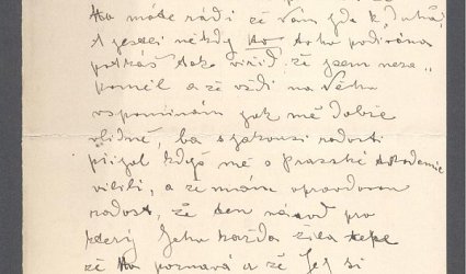 Dopis Ignátu Herrmannovi.