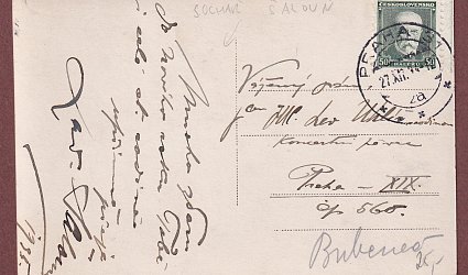 Pohlednice pro  JUDr. Jaromíra Uhlíře.