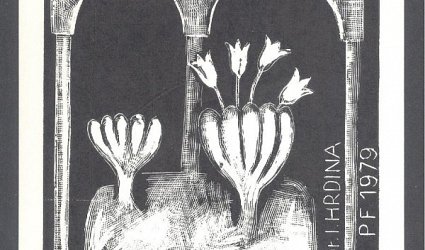 PF 1979. Dr. I. Hrdina. Zátiší s arkádami.