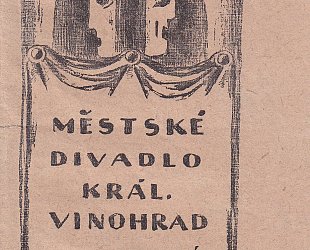 Divadelní program Městského divadla Královských Vinohrad. Sezona 1919 - 1920.
