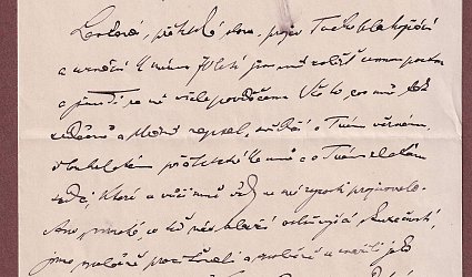 Dopis Ignátu Herrmannovi.