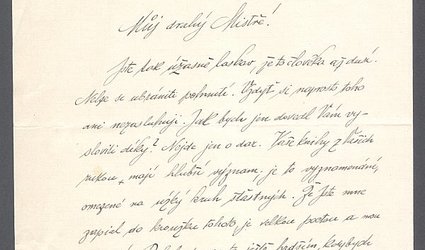 Dopis Ignátu Herrmannovi.