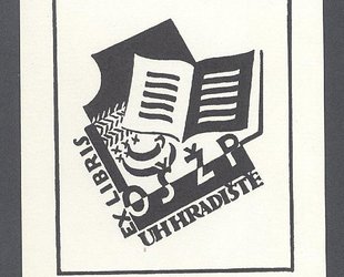 Ex libris OSŽP Uh. Hradiště.