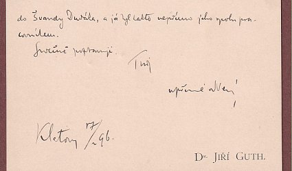 Dopisní karta pro Ignáta Herrmanna.