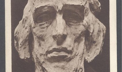 Pohlednice s podpisem.