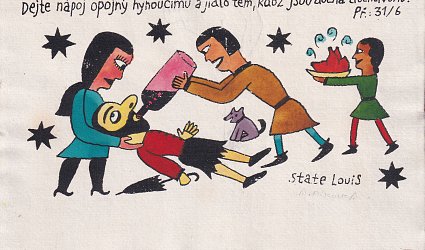 Dejte nápoj opojný hynoucímu a jídlo těm, kdož jsou ducha truchlivého. Př.:31/6.