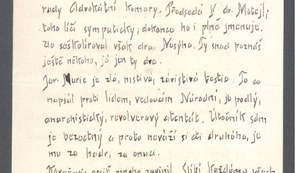 Dopis Ignátu Herrmannovi.