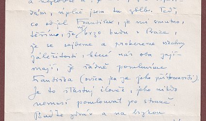 Dopis Dr. Bedřichu Rádlovi.