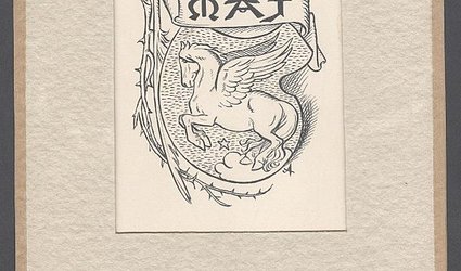 Návrh loga Spolku českých spisovatelů beletristů Máj.