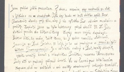 Dopis Ignátu Herrmannovi.