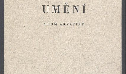 Umění. Sedm akvatint.