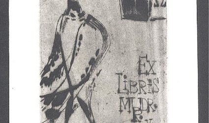 Ex Libris MUDr. R. Pribyša.