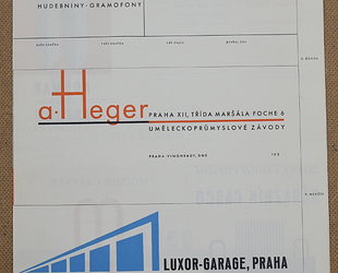 Ukázky prací z akcidenčního kursu na Mělníku, pořádaného spolkem Typografia.