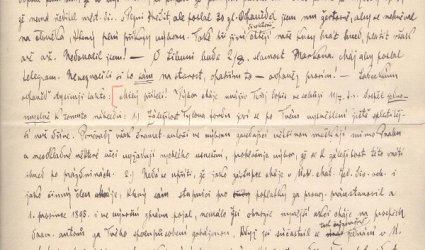 Dopis Ignátu Herrmannovi.