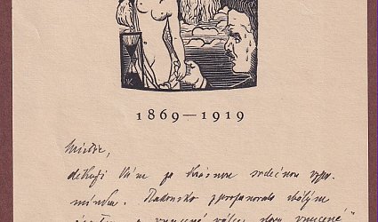 Dopis Ignátu Herrmannovi.