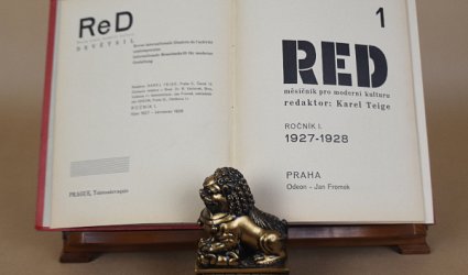 RED . Měsíčník pro moderní kulturu. Ročník I. Říjen 1927 - červenec 1928.