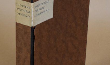 Typograf o knihách.