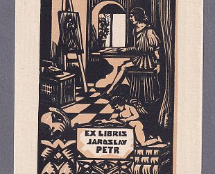 Ex libris Jaroslav Petr.
