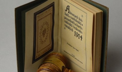 Almanach knihařů, ozdobníků, pouzdrařů a kartonážníků českoslovanských 1914.