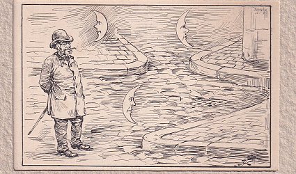 Pan Měsíček obchodník.