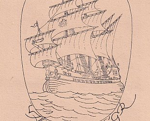 Exlibris Václav A. Grégr. Plachetnice.