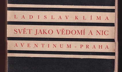 Svět jako vědomí a nic.