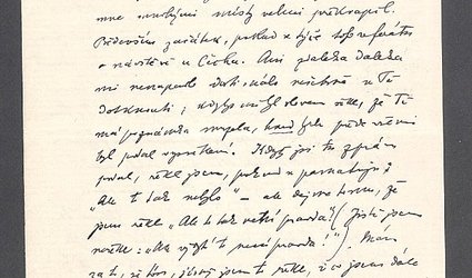 Dopis Ignátu Herrmannovi.