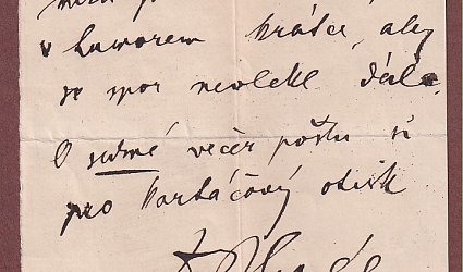 Vzkaz pro Ignáta Herrmanna.