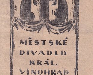 Divadelní program Městského divadla Královských Vinohrad. Sezona 1919 - 1920.