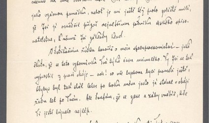 Dopis Ignátu Herrmannovi.