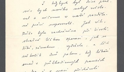 Dopis Ignátu Herrmannovi.