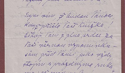 Dopis Ignátu Herrmannovi.