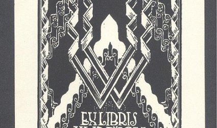 Exlibris Jindřich Waldes.