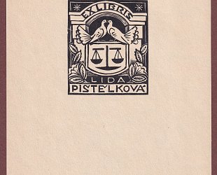 Ex libris Lida Pištělková.