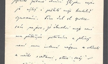 Dopis Spolku českých spisovatelů belletristů Máj.