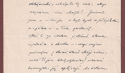 Dopis Ignátu Herrmannovi.