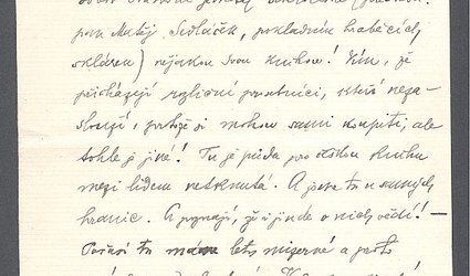 Dopis Ignátu Herrmannovi.