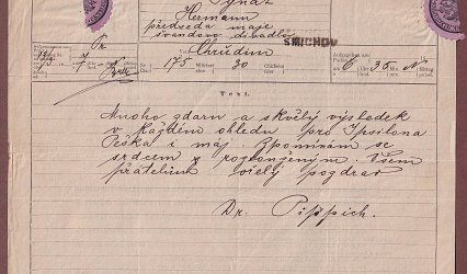 Telegram pro Ignáta HJerrmanna.