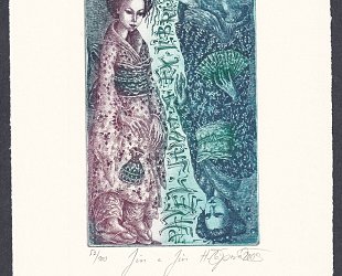 Jin a Jin. Ex Libris Pavel Janata.