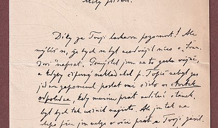 Dopis Ignátu Herrmannovi.