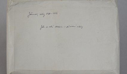 Rukopis knihy Jak se dělá chlapec, část II.