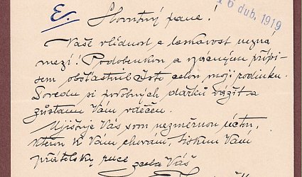 Karta se sdělením.