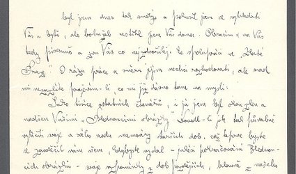 Dopis Ignátu Herrmannovi.