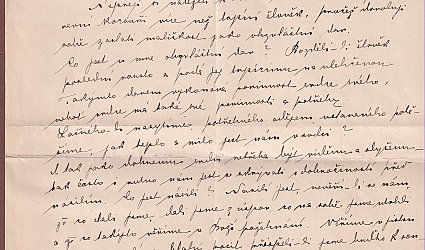 Dopis Ignátu Herrmannovi.